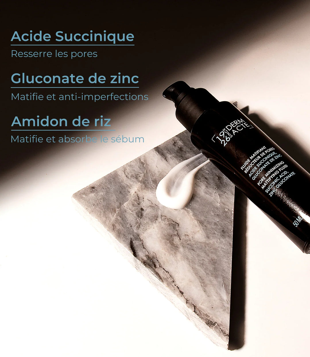 Pore Minimizing Mattifying Fluid