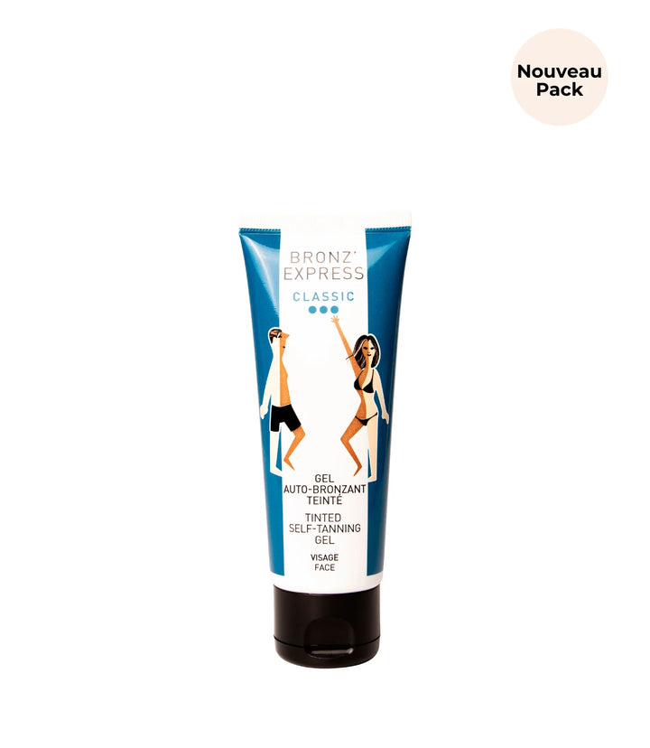 Toonitud isepruunistav geel