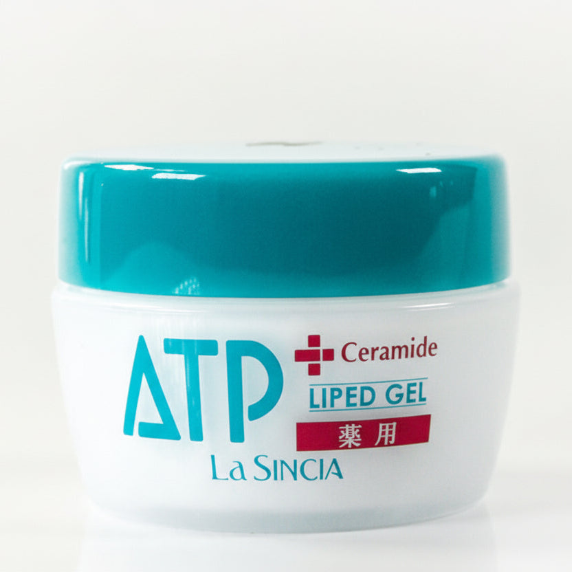Jar of ATP Ceramide Liped Gel by La Sincia on a white background