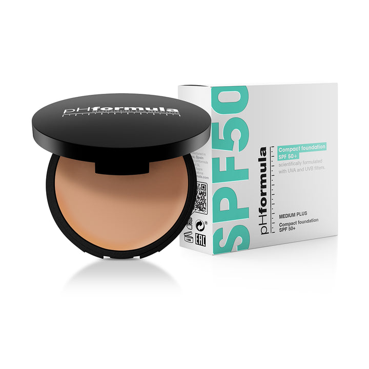 Compact foundation SPF 50+ Medium Plus